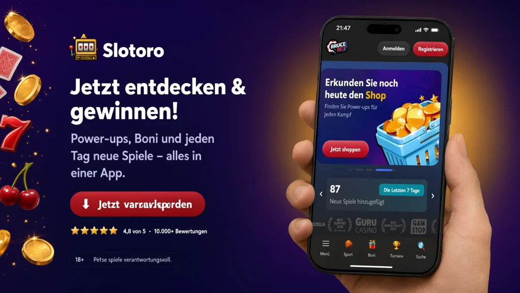 BruceBet Casino App Deutschland